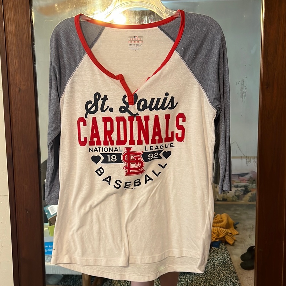 St. Louis Cardinals 3/4 Sleeve top